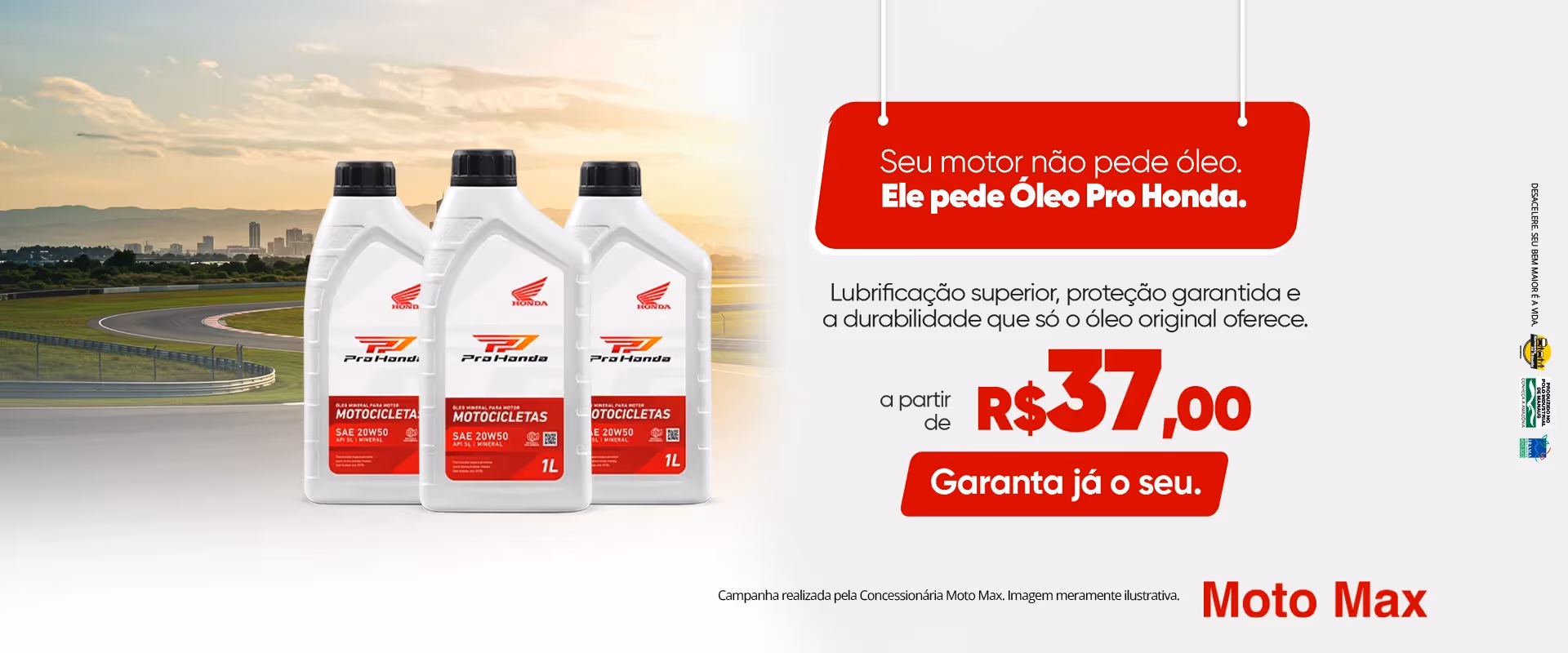 Serviços Troca de Óleo Honda