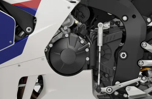 Detalhe do quickshifter da CBR 1000RR-R Fireblade