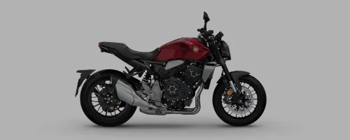 Detalhe do design musculoso e farol da CB 1000R Neo Sports Café