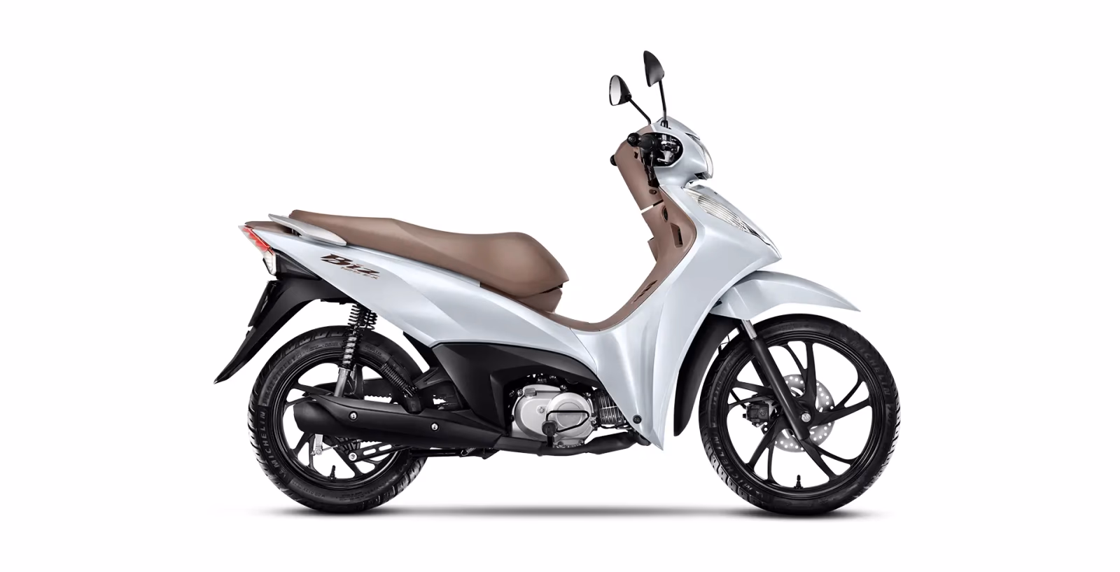 Honda Biz 125 EX lateral branca - 21 de 32