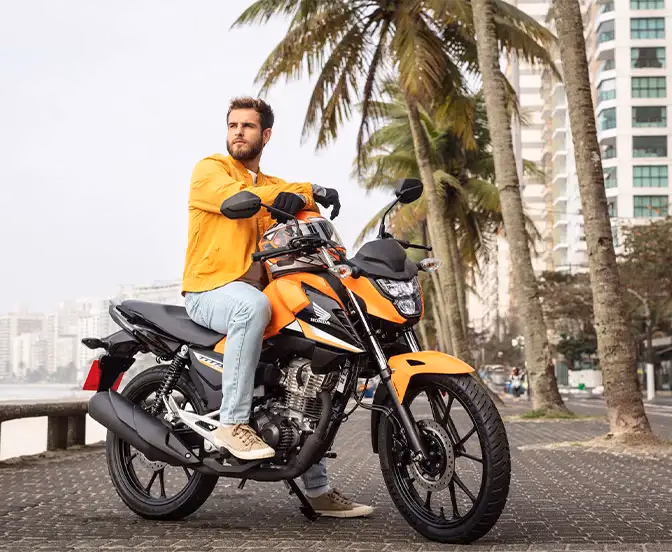 Detalhe do conforto da Honda CG 160 Titan - 6 de 14