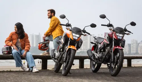 Novas cores CG 160 Titan 2025