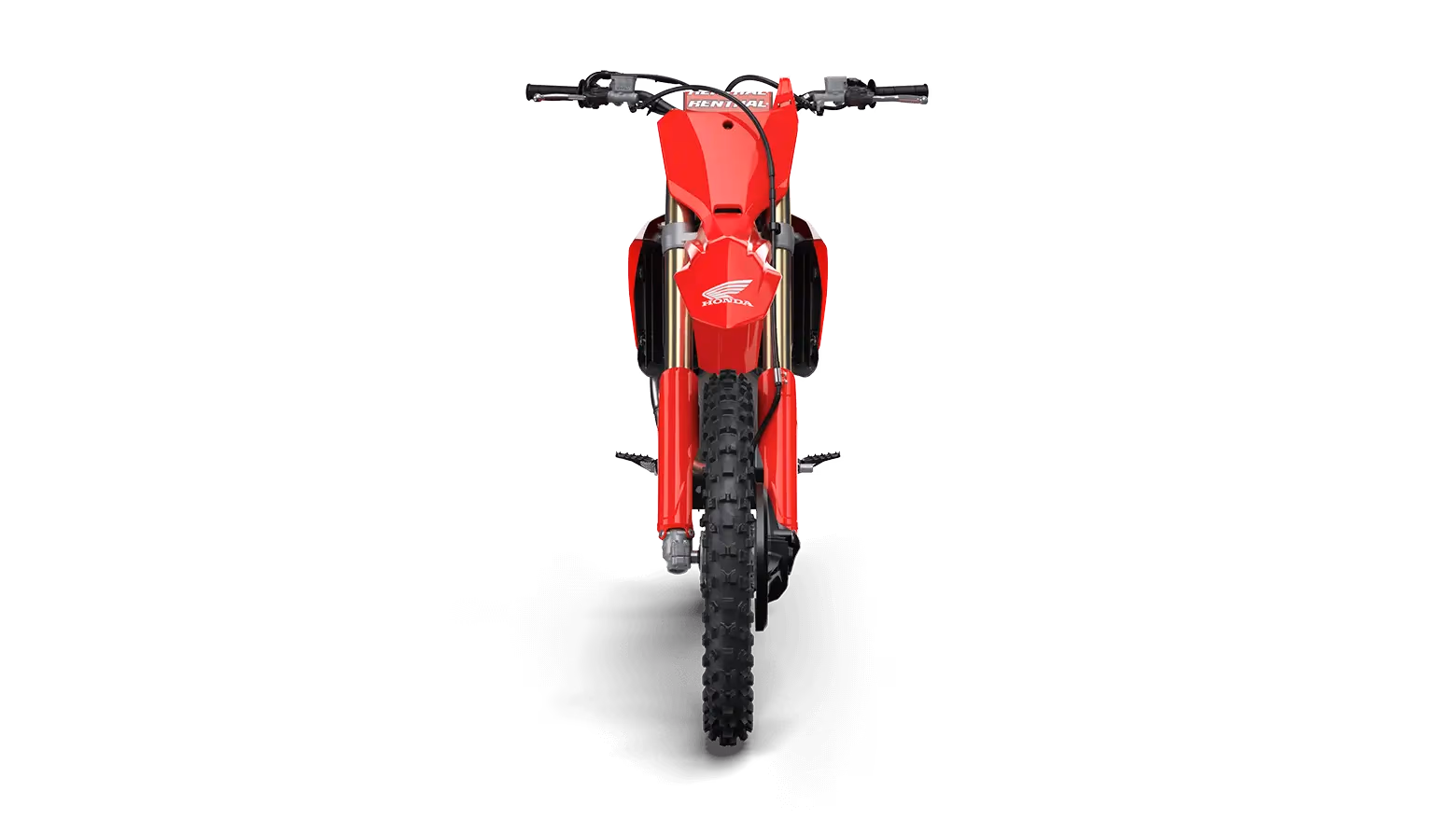 Vista frontal da Honda CRF 450R - 3 de 12