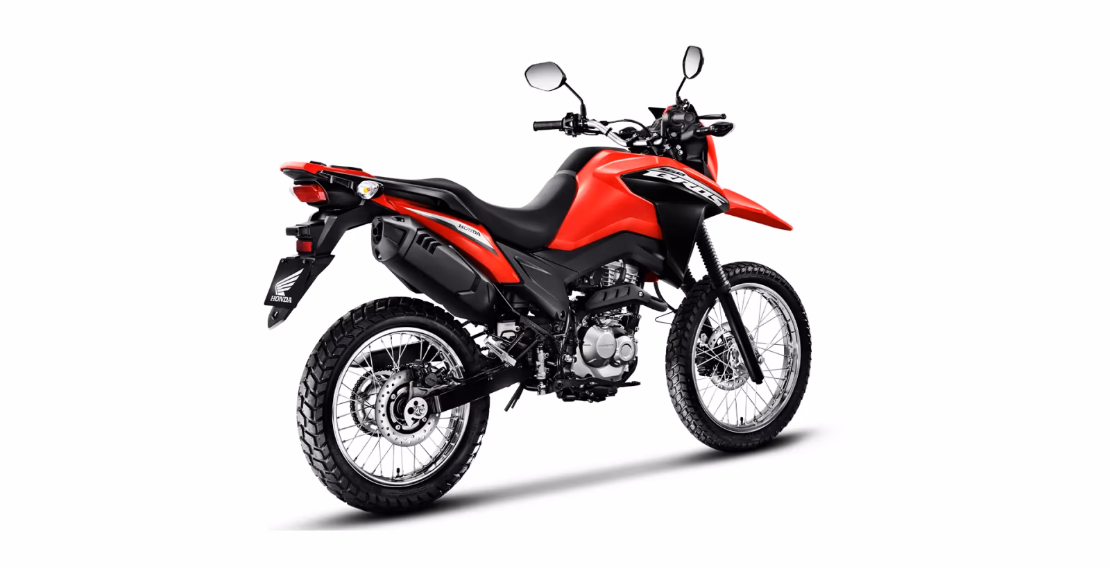 NXR 160 Bros traseira direita vermelho - 10 de 17