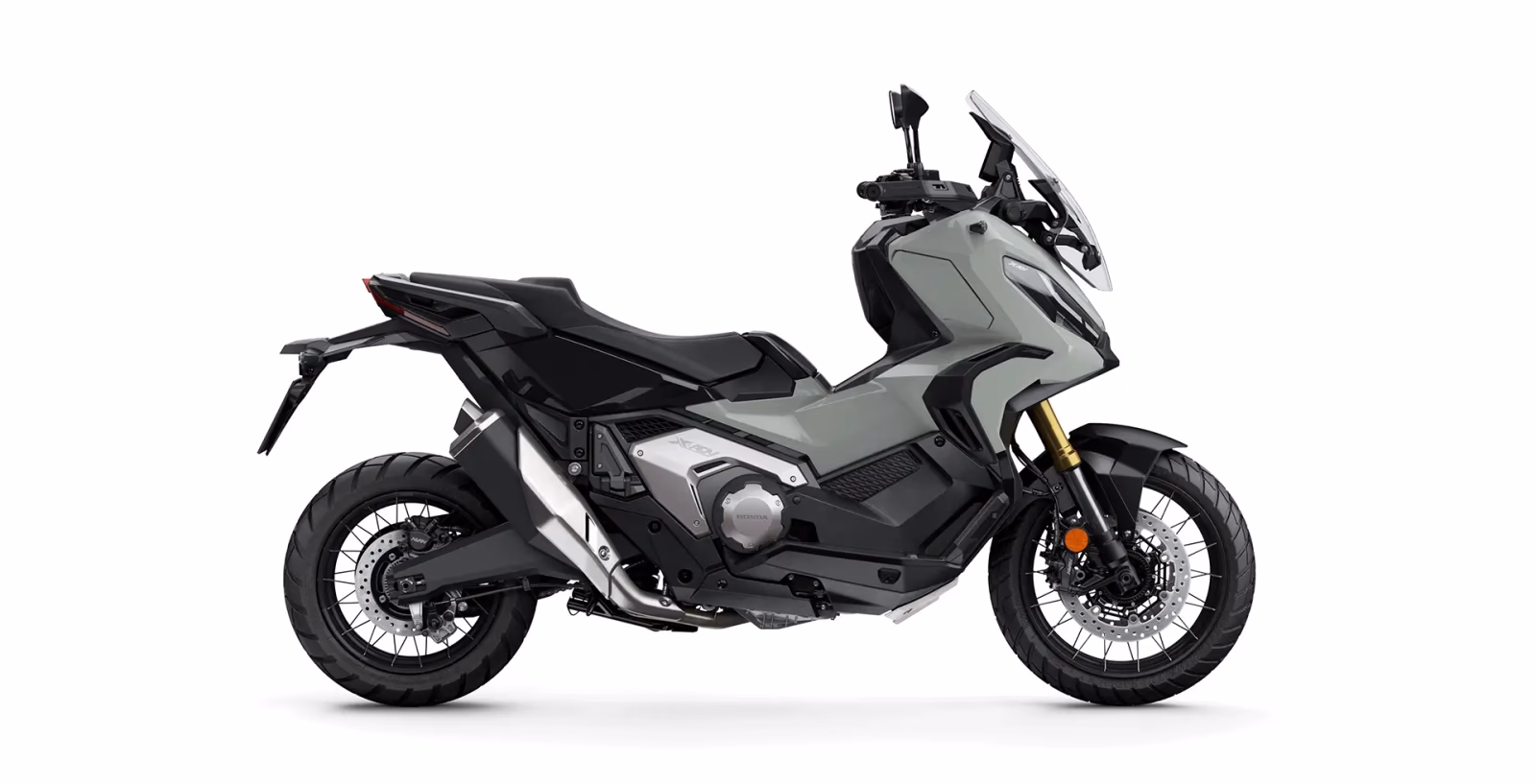 Honda X-ADV azul vista lateral - 5 de 6