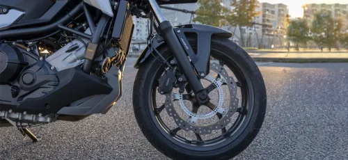 Freio dianteiro ABS combinado da NC 750X