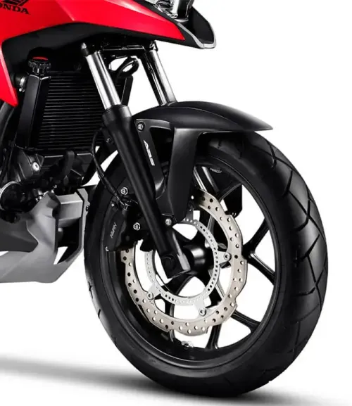 Rodas de liga leve e pneus Dunlop da NC 750X