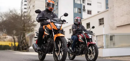 Nova suspensão CG 160 Titan