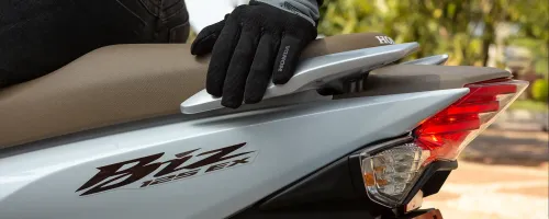 Nova logo da Biz 125 EX