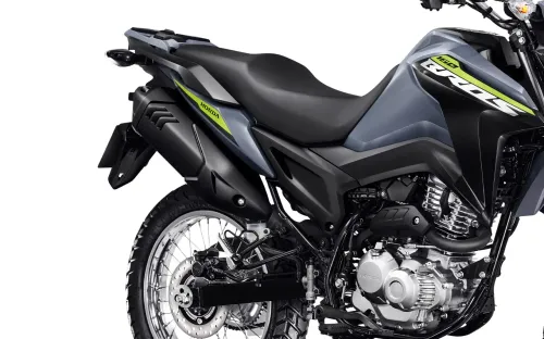 Assento em dois níveis da NXR 160 Bros