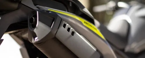 Protetor de escapamento da NXR 160 Bros