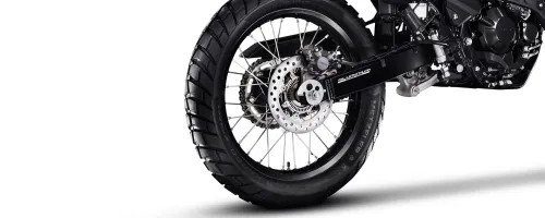 Detalhe do freio a disco da XR 300L Tornado