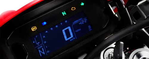 Painel digital da XR 300L Tornado